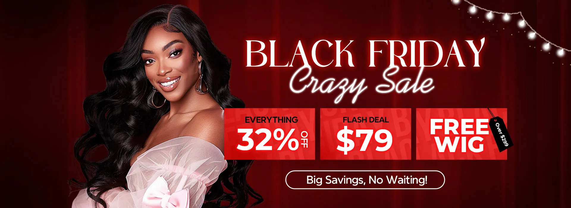 Tinashe hair Black Friday sale