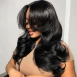 Tinashe hair layered cut loose wave glueless wig (3)