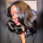 Tinashe hair layered cut short loose wave wig