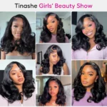 Tinashe hair layered loose wave c part wig