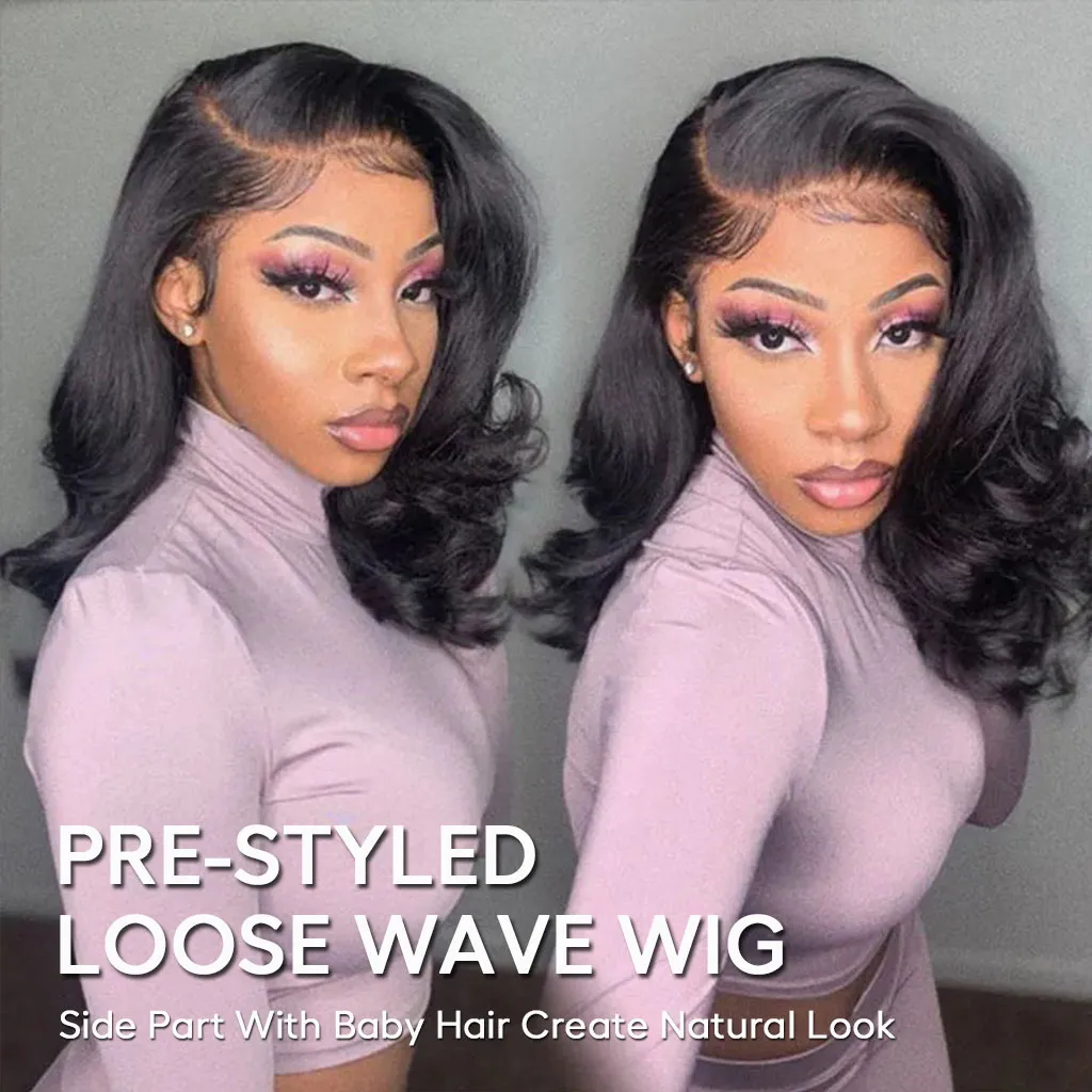 Tinashe hair layered loose wave side part wig 1