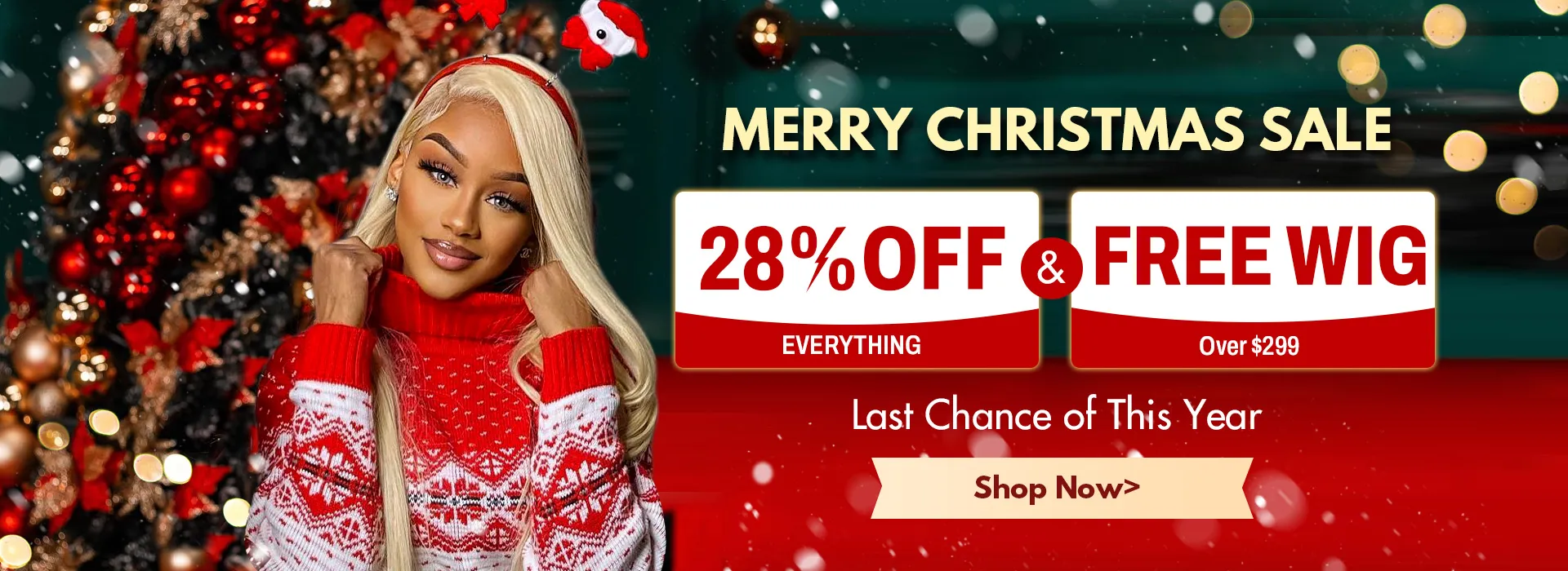 Tinashe hair Christmas sale