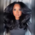 Tinashe hair layer cut loose wave u part wig