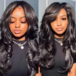 Tinashe hair layer cut loose wave u part wig 2