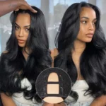 Tinashe hair layered cut loose wave u part wig (3)