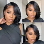 Tinashe hair layered cut straight bob wig (1)