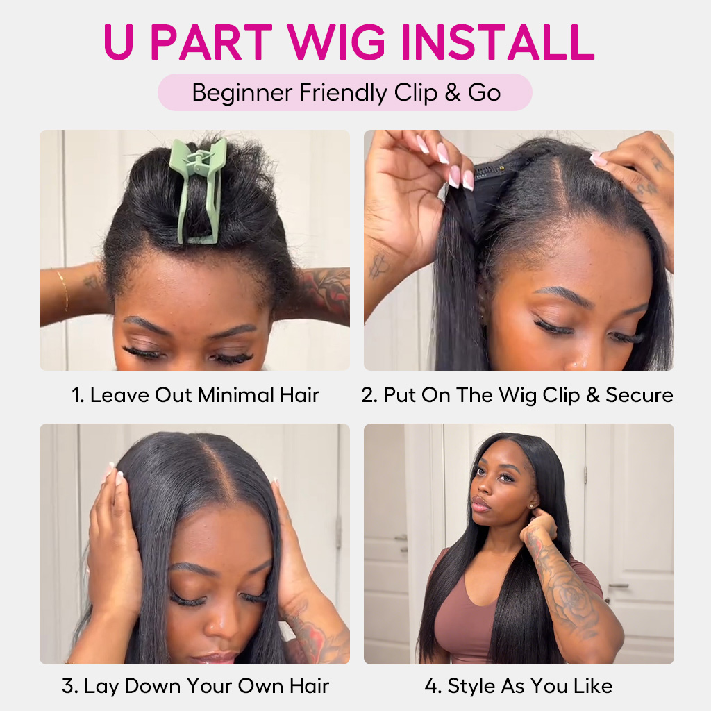 Tinashe hair u part wig details