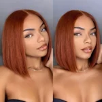 Tinashe hair cooper brown bob wig (2)