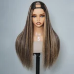 Tinashe hair highlight 1b-22 u part wig (2)