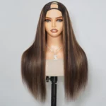 Tinashe hair highlight brown u part wig (1)