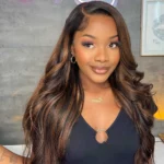 Tinashe hair highlight brown u part wig (4)