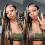 Tinashe hair highlight u part wig Tinashe hair highlight u part wig