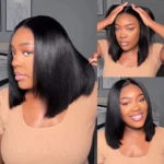 Tinashe hair yaki straight bob wig