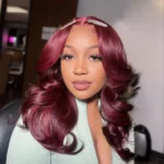 Tinashe hair 99j loose wave layered wig (4)