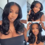 Tinashe hair layered loose body short wig