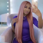 Tinashe hair ash pink straight wig (2)