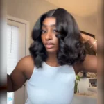 Tinashe hair loose body wave short wig