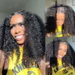 Tinashe hair curly high density wig middle length (2)