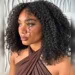 Tinashe hair kinky curly half wig (2)