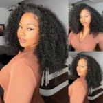Tinashe hair kinky curly half wig (3)