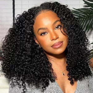 Tinashe hair kinky curly half wig (4)
