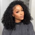 Tinashe hair kinky curly half wig (9)