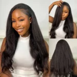 Tinashe hair yaki straight half wig (4)