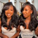 Tinashe hair yaki straight half wig (5)
