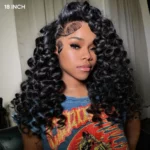 Tinashe hair Wand curly lace wig (1)
