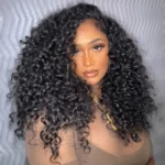 Tinashe hair bouncy deep wave half wig