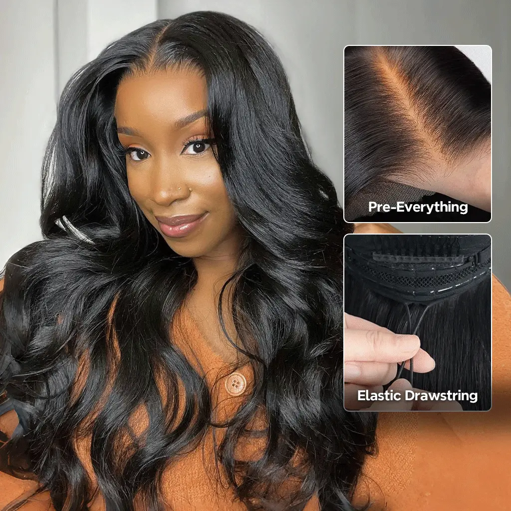 Tinashe hair pull go glueless body wave wig