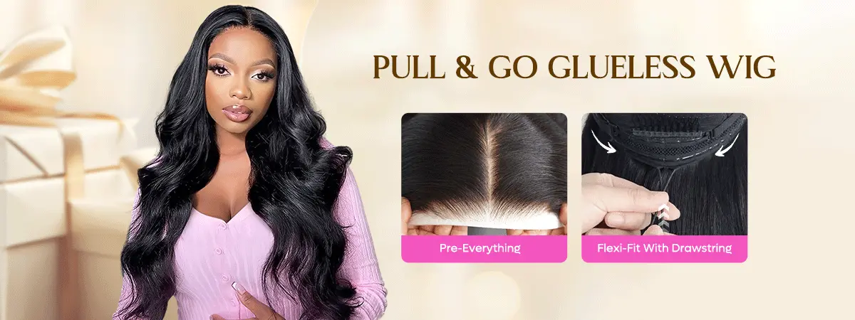 Glueless Wig