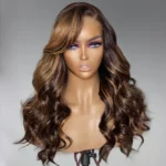 Tinashe hair pull go highlight brown body wave wig (3)