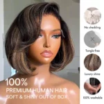 Tinashe hair highlight 1b-22 layer bob wig (3)