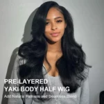Tinashe hair layered yaki body half wig (2)