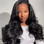 Tinashe hair layered yaki body half wig (4)