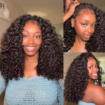 Tinashe hair burmese curly half wig