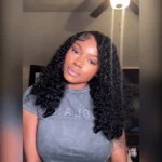 Tinashe hair burmese curly c part wig