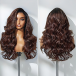 Tinashe hair ombre brown layered loose wave wig (2)