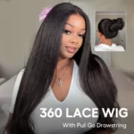 Tinashe hair kinky straight 360 wig 4