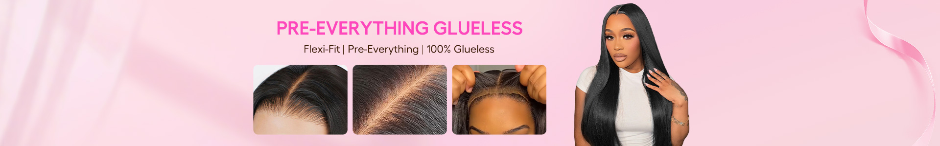 Glueless wig