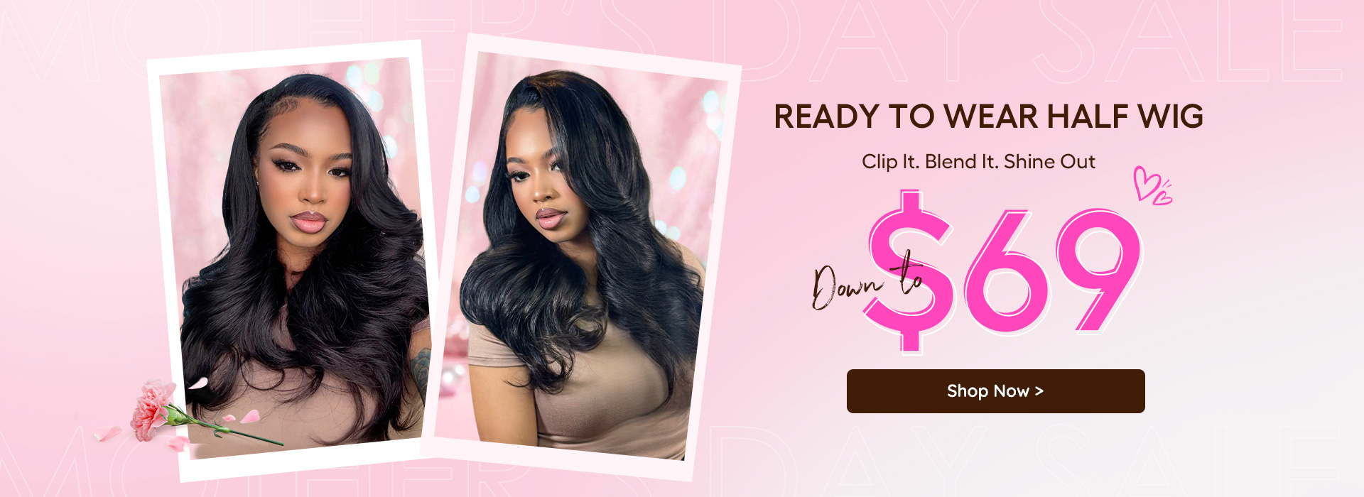 Tinashe hair half wig