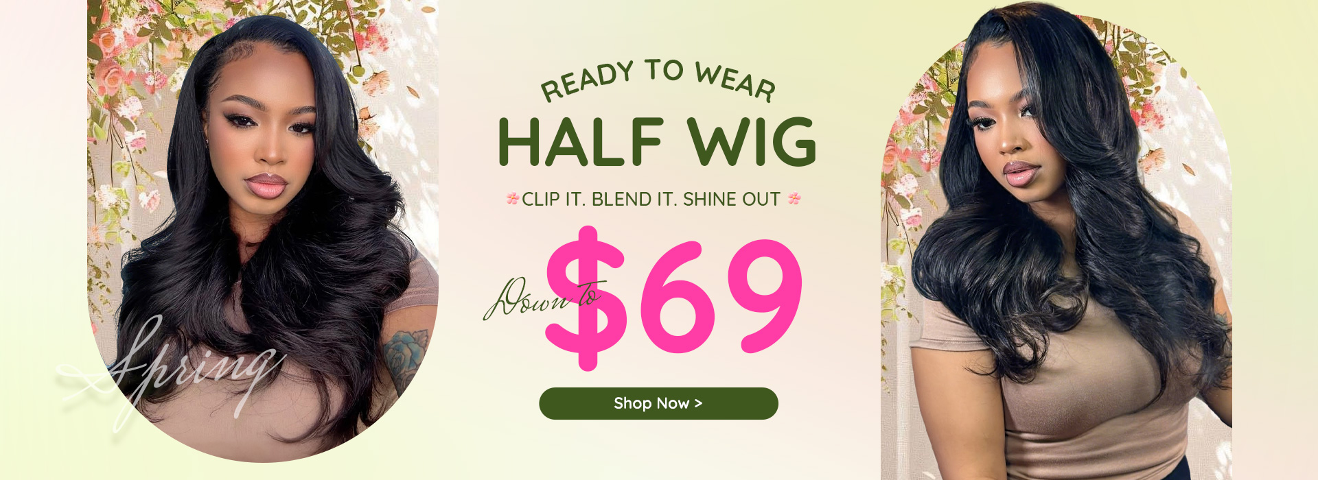 Tinashe hair half wig