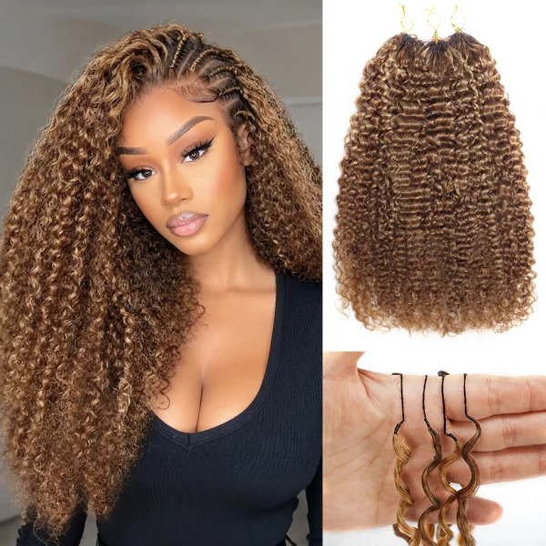 Tinashe hair highlight kinky curly crochet (2)