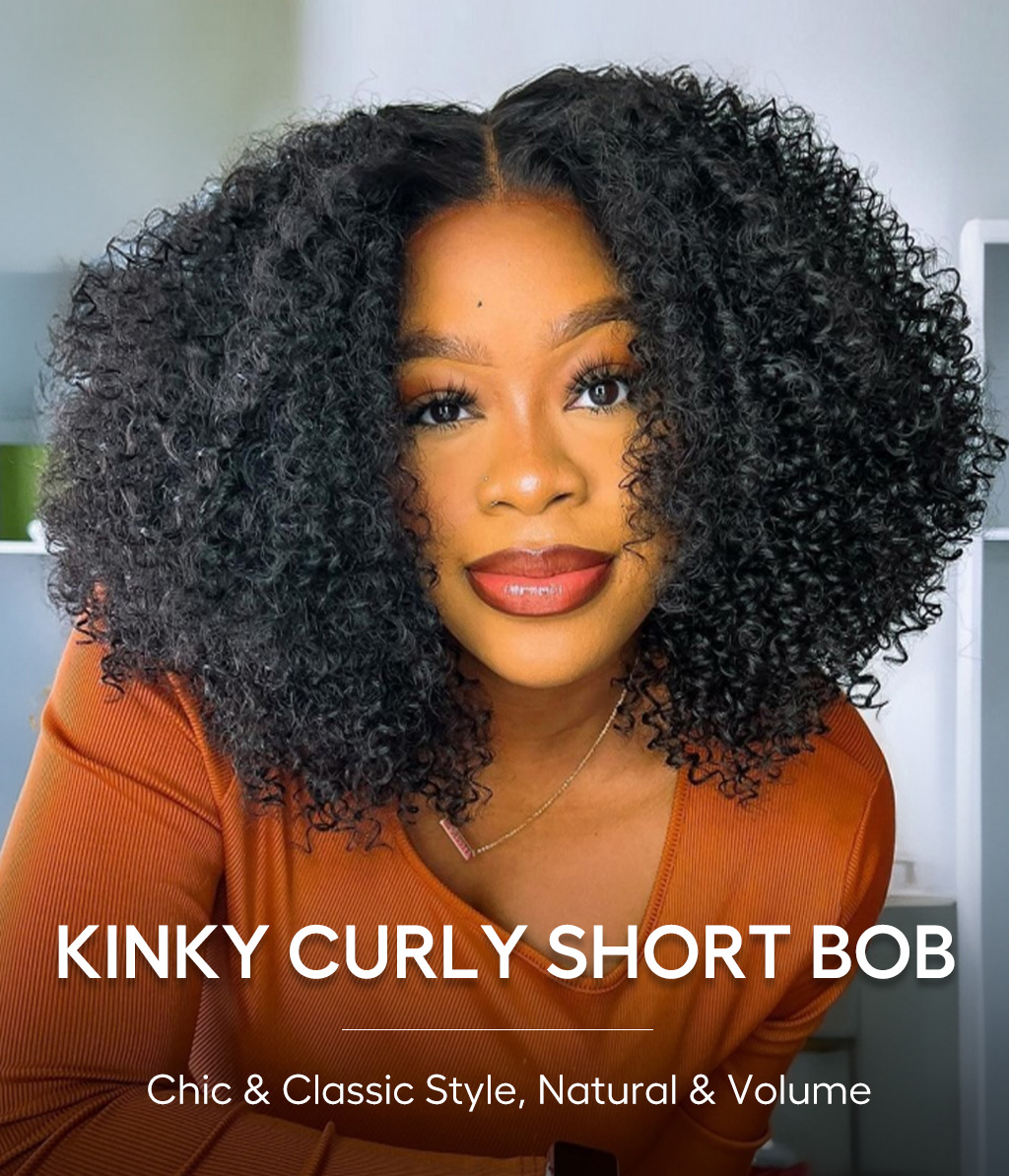 Tinashe hair kinky curly bob wig (1)