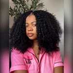 Tinashe hair kinky curly crochet hair