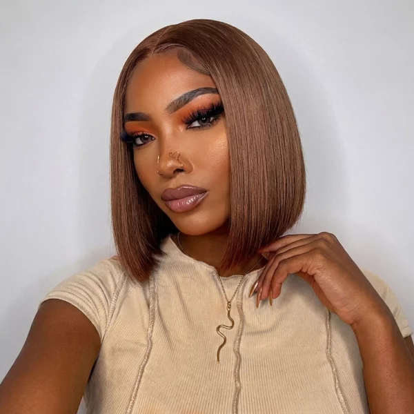 Tinashe hair Toffee brown bob wig (4)