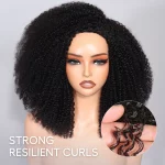 Tinashe hair afro curly half wig (5)