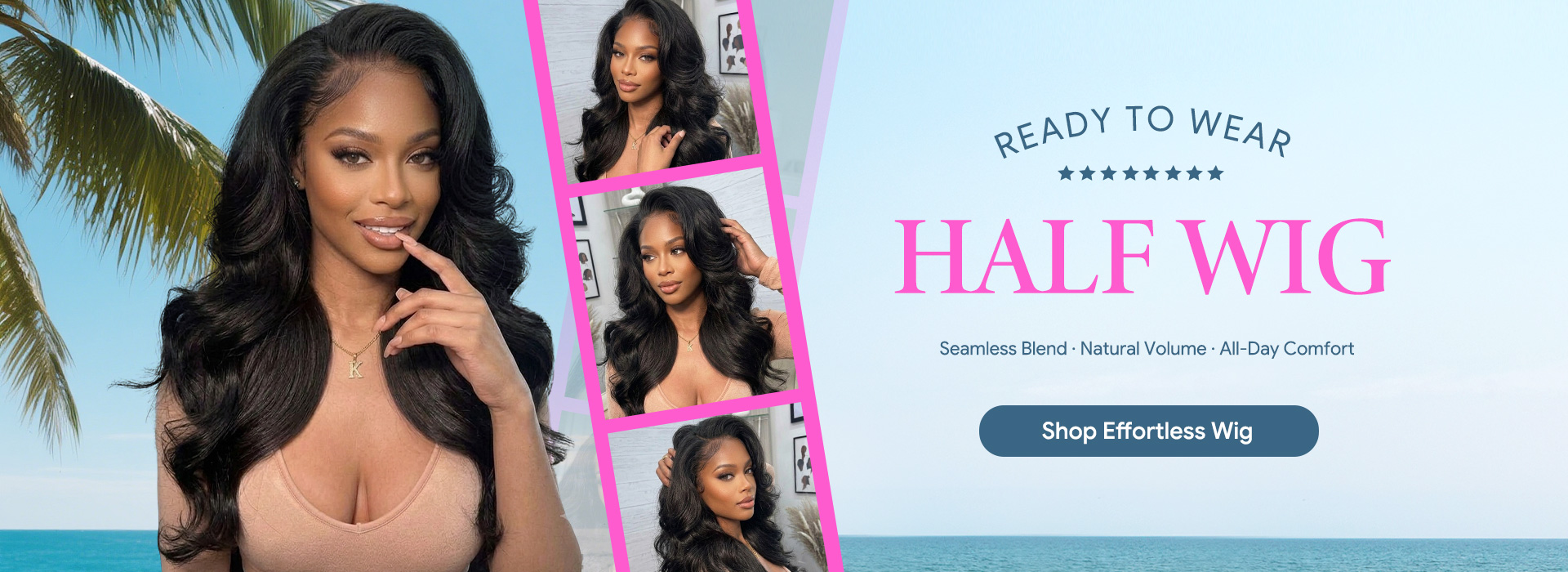 Tinashe hair half wig